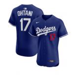 Shohei Ohtani Los Angeles Dodgers Nike Alternate 2 Elite Jersey - Royal